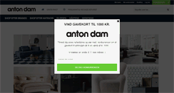 Desktop Screenshot of antondam.dk